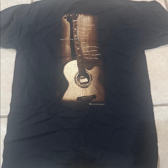 Vintage John Michael Montgomery 1996 Black T Shirt Country Music Tour - Picture 4 of 5
